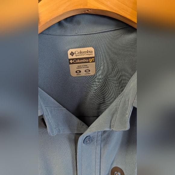 Columbia grt men's button down shirt sleeve sz XL - Picture 2 of 7